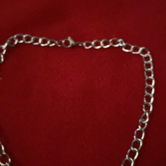 Silver necklace with Delta Sigma Theta charm. - Picture 3 of 3